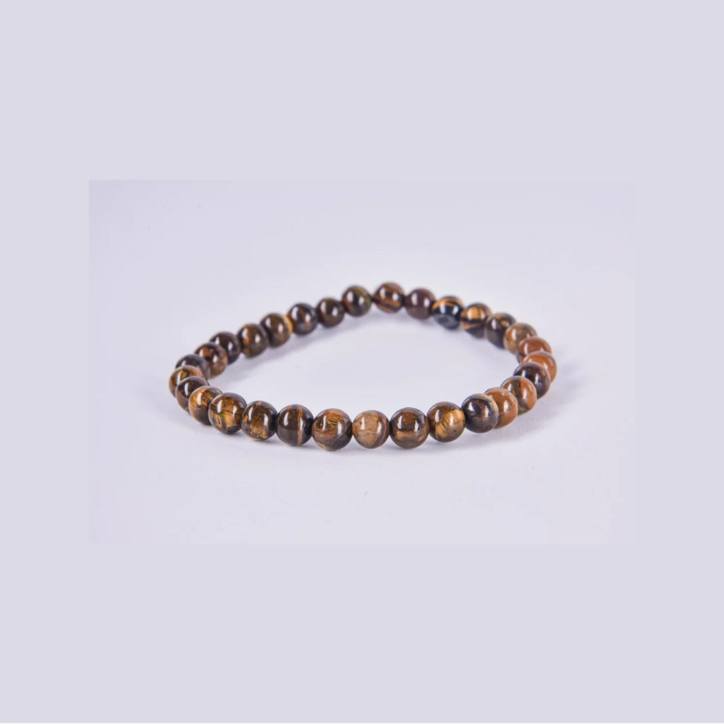Pulsera Ojo de Tigre Natural de esfera