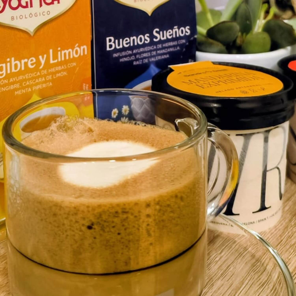 Obsequio de despedida en Aura Plena: infusión Yogi Tea y helado artesano italiano — Centro de Masajes en Ventas, Madrid