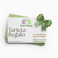 Tarjeta regalo digital Aura Plena 60€ para minerales, joyería, bienestar y masajes en Madrid.